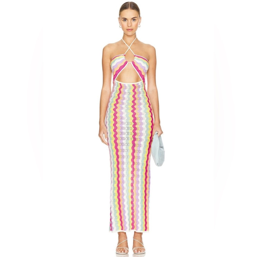 Revolve - Capittana Poppy Multicolor Knitted Bodycon Dress - XS/S - NWT